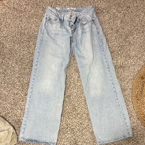Levi's Light Blue Relaxed Straight Jeans